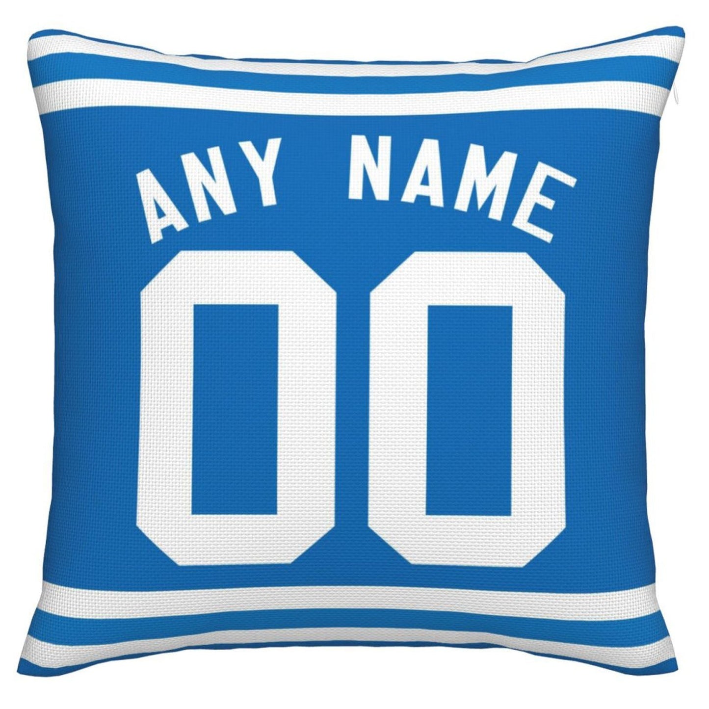 Custom IN.Colts Pillow Decorative Throw Pillow Case - Print Personalized Football Team Fans Name & Number Birthday Gift Football Pillows view 2