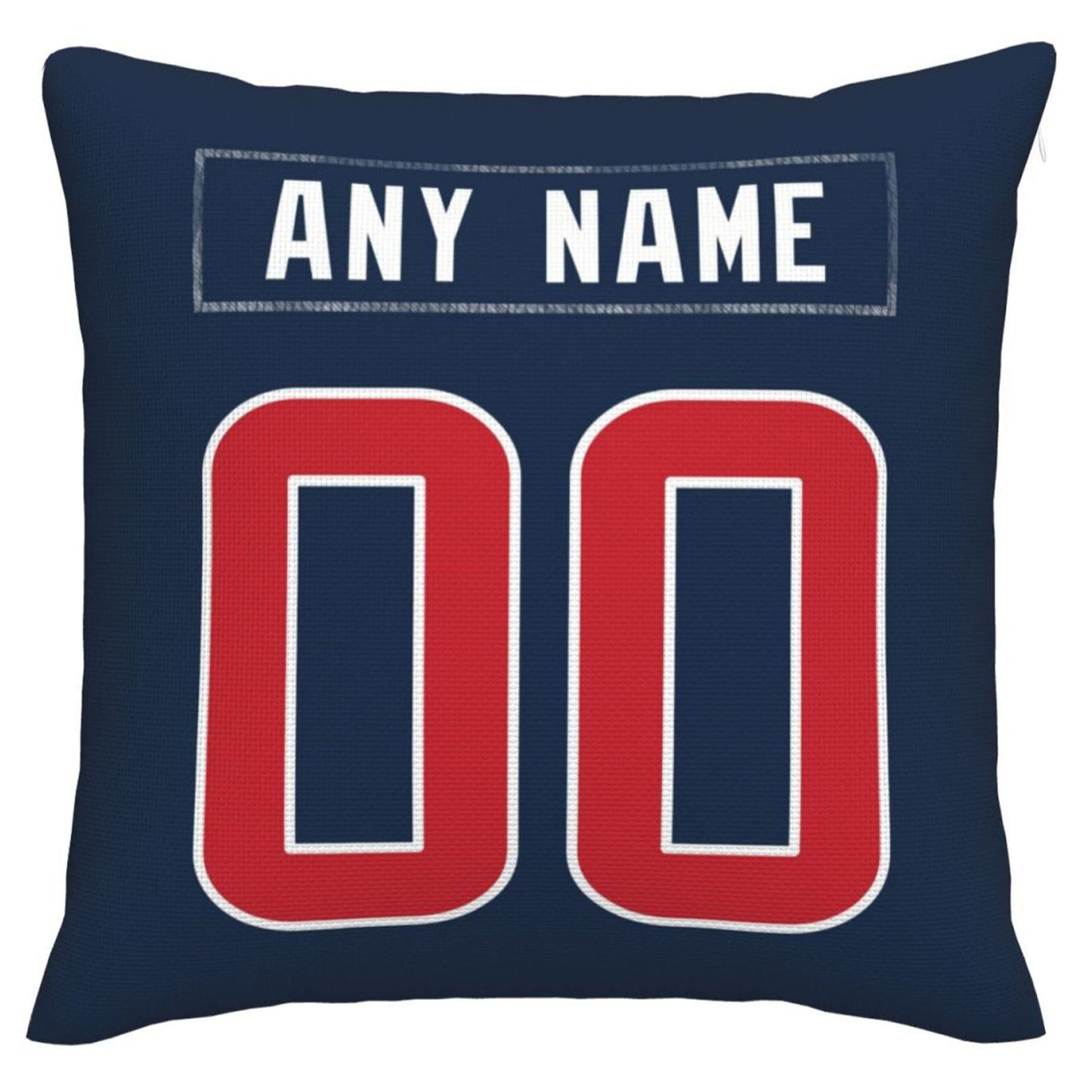 Custom H.Texans Pillow Decorative Throw Pillow Case - Print Personalized Football Team Fans Name & Number Birthday Gift Football Pillows view 3