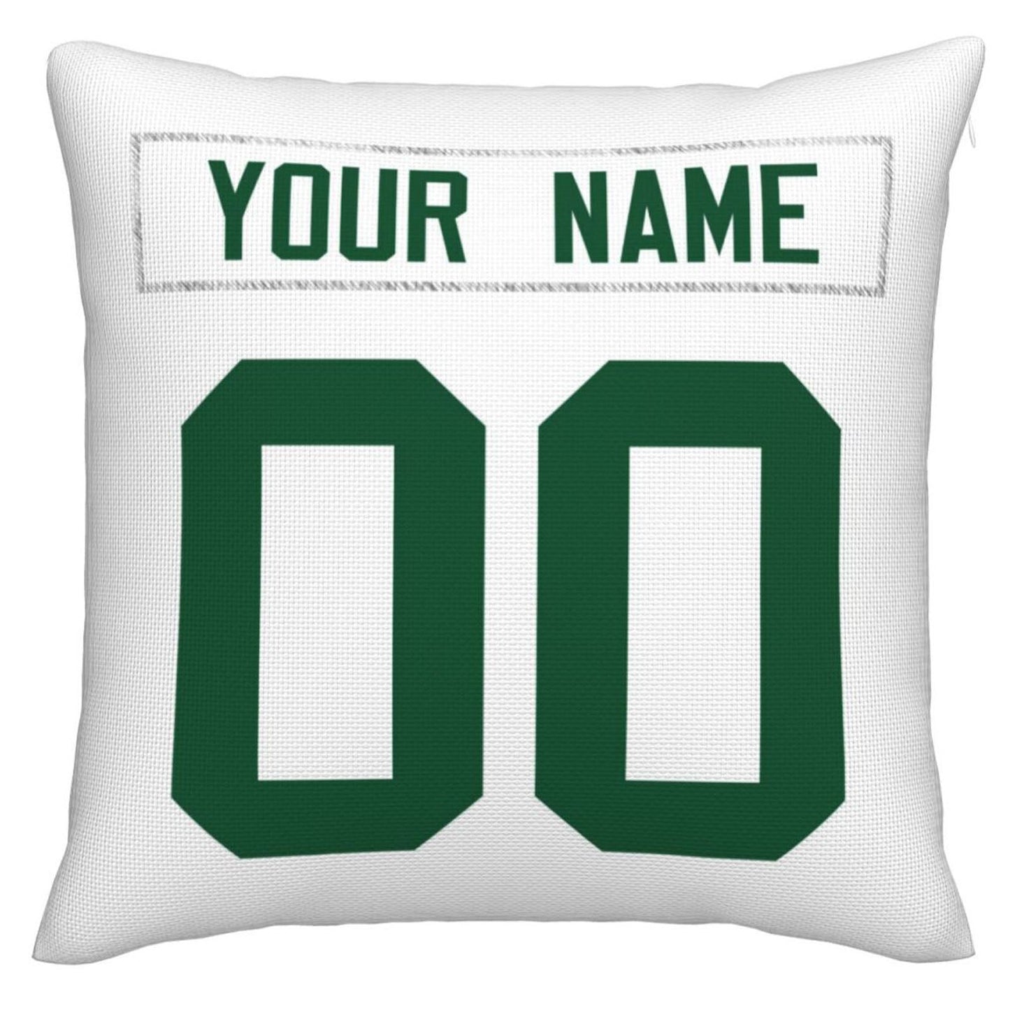 Custom GB.Packers Pillow Decorative Throw Pillow Case - Print Personalized Football Team Fans Name & Number Birthday Gift Football Pillows - Main View