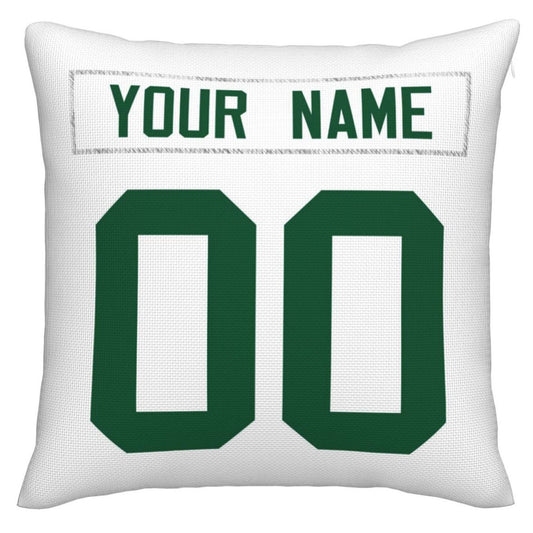 Custom GB.Packers Pillow Decorative Throw Pillow Case - Print Personalized Football Team Fans Name & Number Birthday Gift Football Pillows - Main View