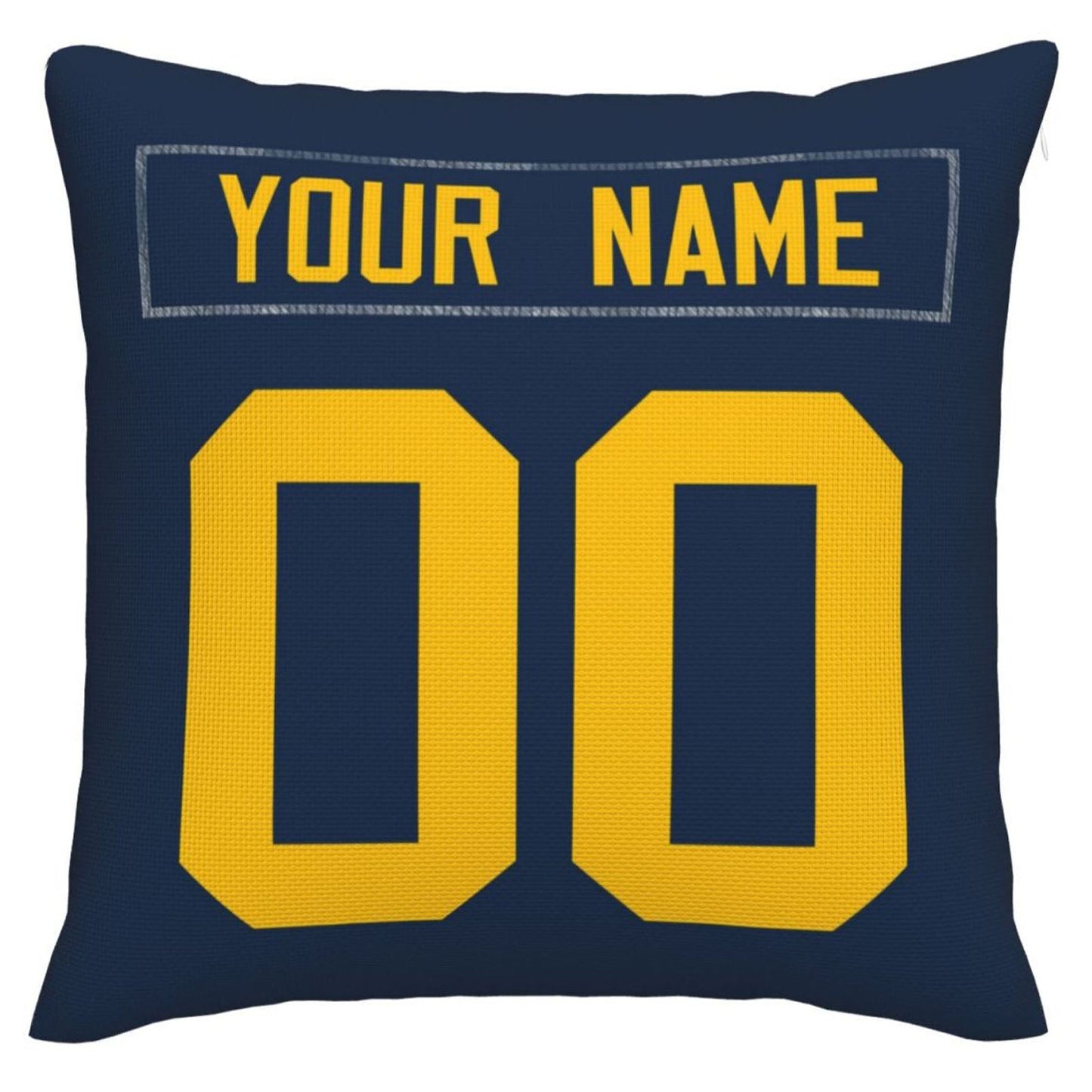 Custom GB.Packers Pillow Decorative Throw Pillow Case - Print Personalized Football Team Fans Name & Number Birthday Gift Football Pillows view 2
