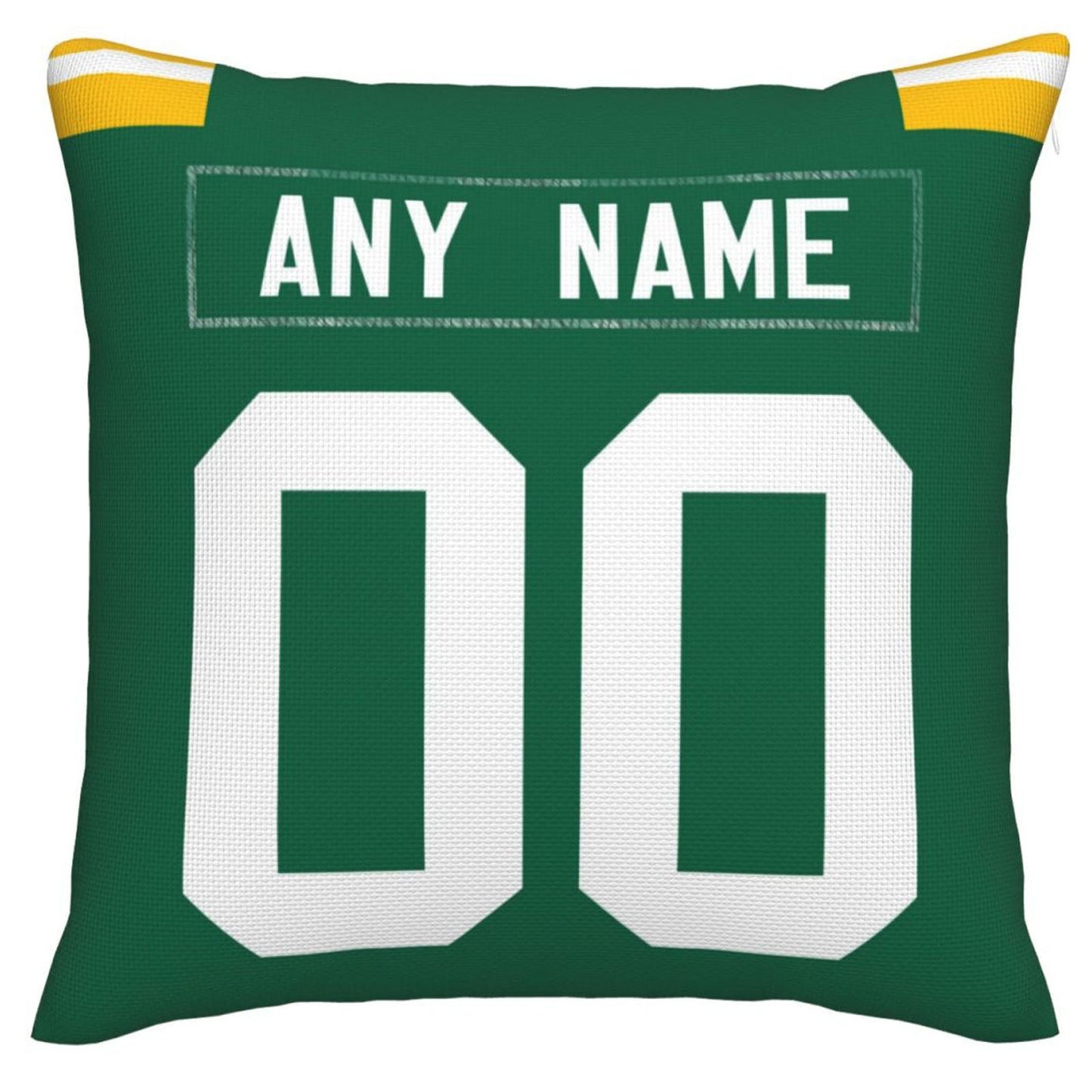 Custom GB.Packers Pillow Decorative Throw Pillow Case - Print Personalized Football Team Fans Name & Number Birthday Gift Football Pillows view 3