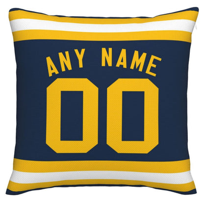 Custom GB.Packers Pillow Decorative Throw Pillow Case - Print Personalized Football Team Fans Name & Number Birthday Gift Football Pillows view 2