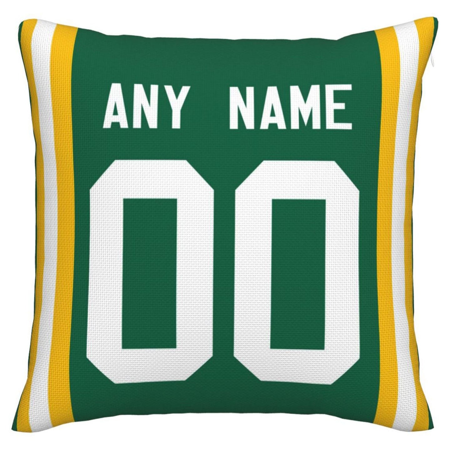 Custom GB.Packers Pillow Decorative Throw Pillow Case - Print Personalized Football Team Fans Name & Number Birthday Gift Football Pillows view 3
