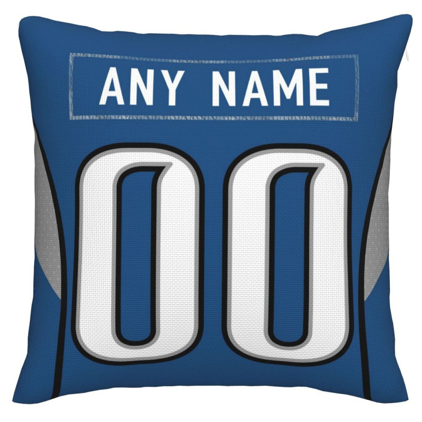 Custom D.Lions Pillow Decorative Throw Pillow Case - Print Personalized Football Team Fans Name & Number Birthday Gift Football Pillows view 3