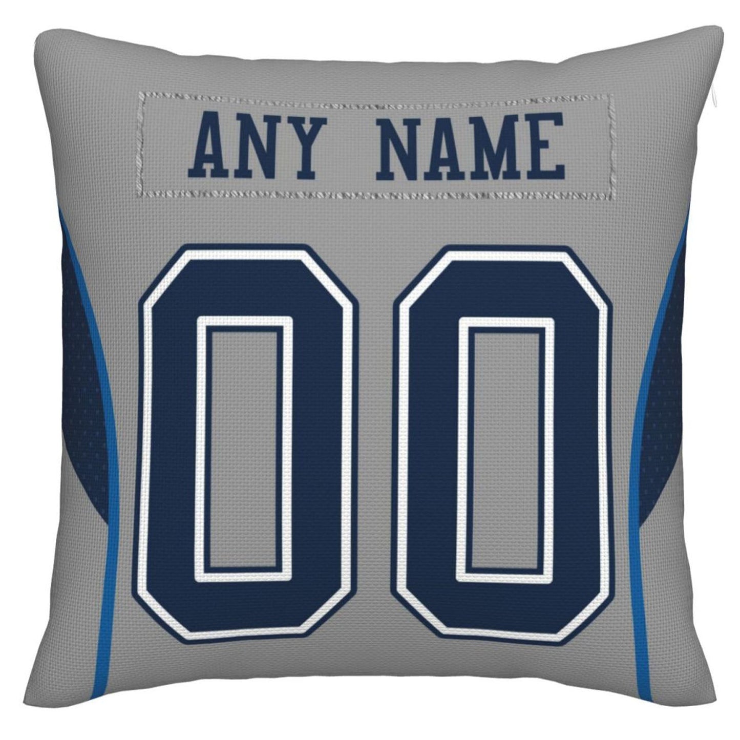 Custom D.Cowboys Pillow Decorative Throw Pillow Case - Print Personalized Football Team Fans Name & Number Birthday Gift Football Pillows view 3