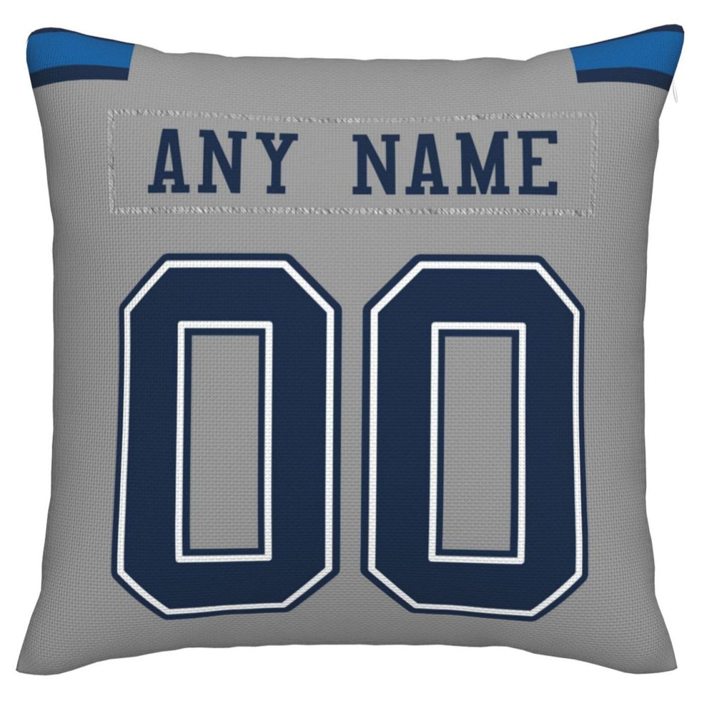 Custom D.Cowboys Pillow Decorative Throw Pillow Case - Print Personalized Football Team Fans Name & Number Birthday Gift Football Pillows view 3