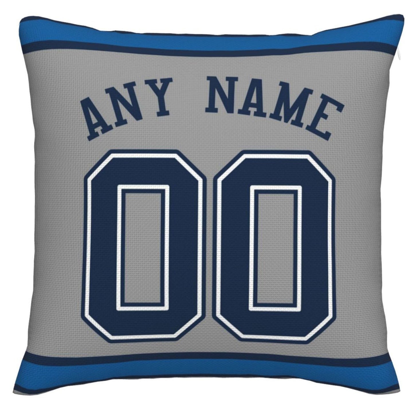 Custom D.Cowboys Pillow Decorative Throw Pillow Case - Print Personalized Football Team Fans Name & Number Birthday Gift Football Pillows view 3