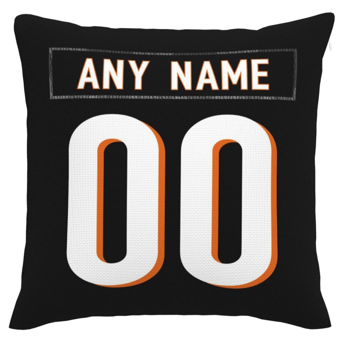 Custom C.Bengals Pillow Decorative Throw Pillow Case - Print Personalized Football Team Fans Name & Number Birthday Gift Football Pillows view 2