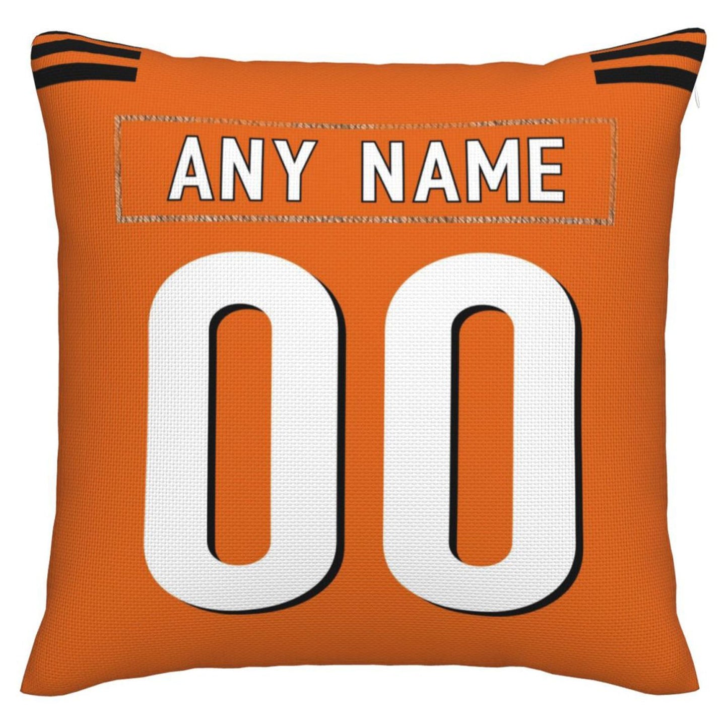 Custom C.Bengals Pillow Decorative Throw Pillow Case - Print Personalized Football Team Fans Name & Number Birthday Gift Football Pillows view 2