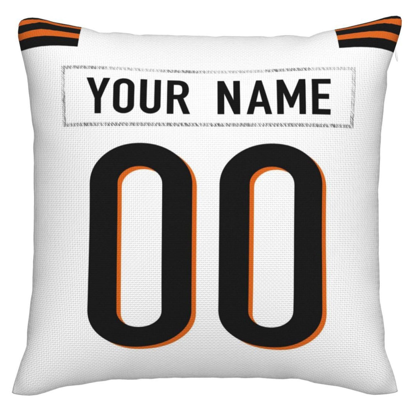 Custom C.Bengals Pillow Decorative Throw Pillow Case - Print Personalized Football Team Fans Name & Number Birthday Gift Football Pillows view 3