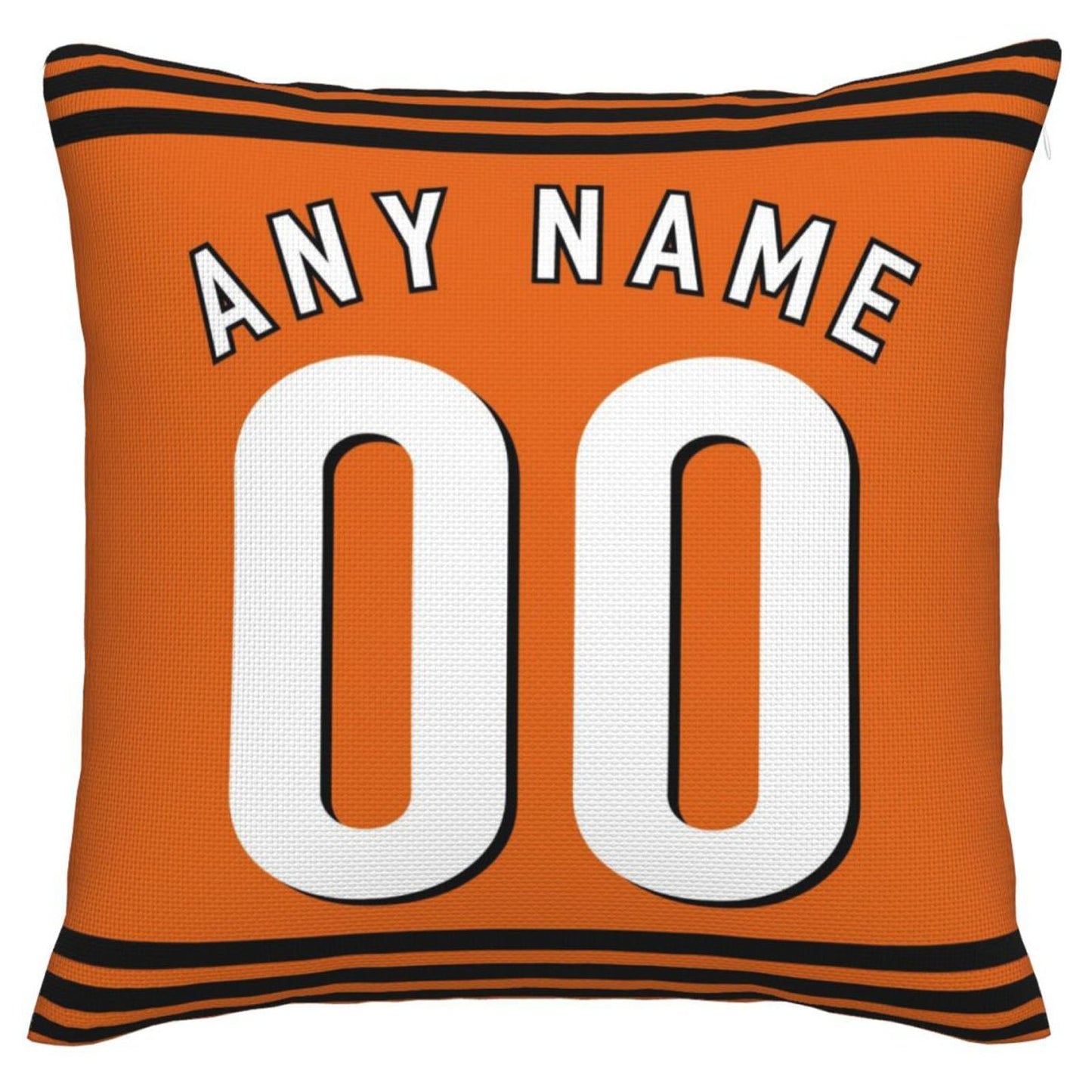 Custom C.Bengals Pillow Decorative Throw Pillow Case - Print Personalized Football Team Fans Name & Number Birthday Gift Football Pillows view 2