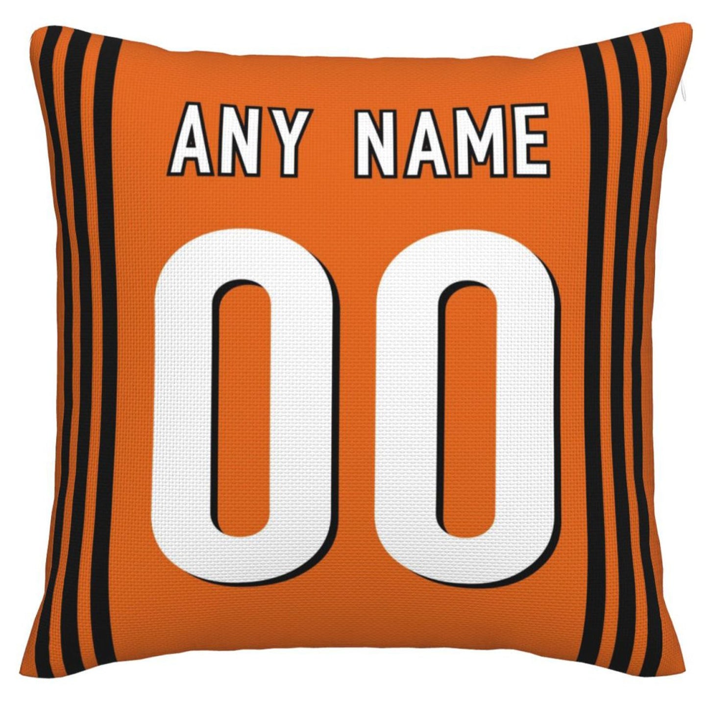 Custom C.Bengals Pillow Decorative Throw Pillow Case - Print Personalized Football Team Fans Name & Number Birthday Gift Football Pillows view 3