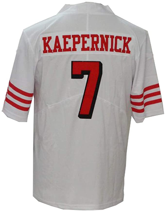 SF.49ers #7 Colin Kaepernick Embroidered Men Jersey American Stitched Football Jerseys view 3