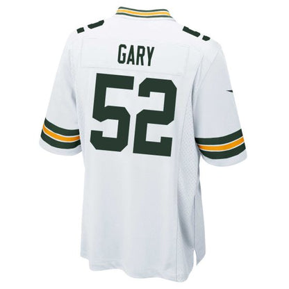 GB.Packers #52 Rashan Gary White Game Stitched American Football Jerseys - Main View