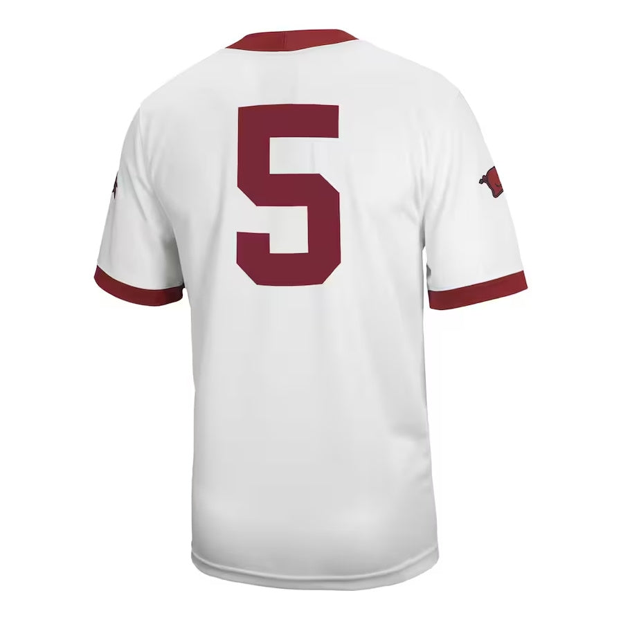 #5 A.Razorbacks Untouchable Football Jersey – White Stitched American College Jerseys - Main View