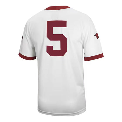 #5 A.Razorbacks Untouchable Football Jersey – White Stitched American College Jerseys - Main View