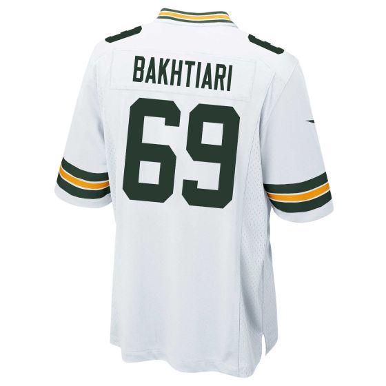 GB.Packers #69 David Bakhtiari White Game Stitched American Football Jerseys - Main View