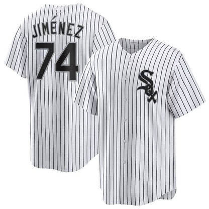 Chicago White Sox #74 Eloy Jimenez White City Connect Replica Player Jersey Baseball Jerseys - Main View