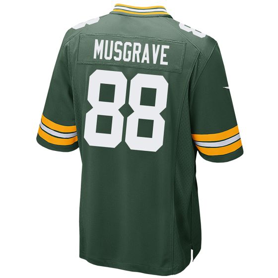 GB.Packers #88 Luke Musgrave Game Stitched American Football Jerseys - Main View