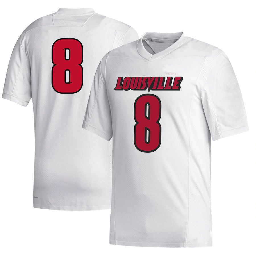 #8 L.Cardinals Alumni Replica Jersey White Stitched American College Jerseys - Main View