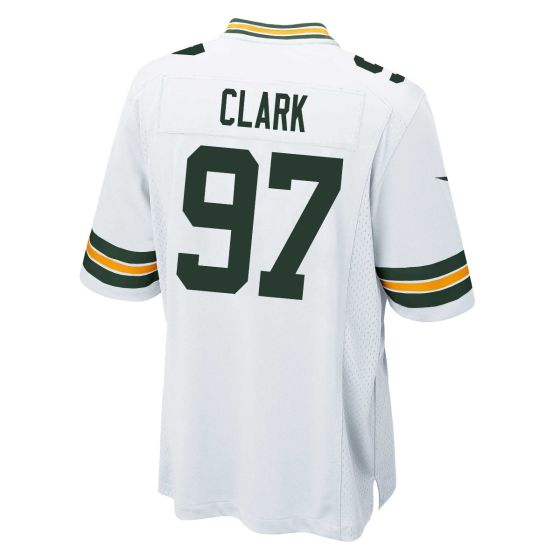 GB.Packers #97 Kenny Clark White Game Stitched American Football Jerseys - Main View