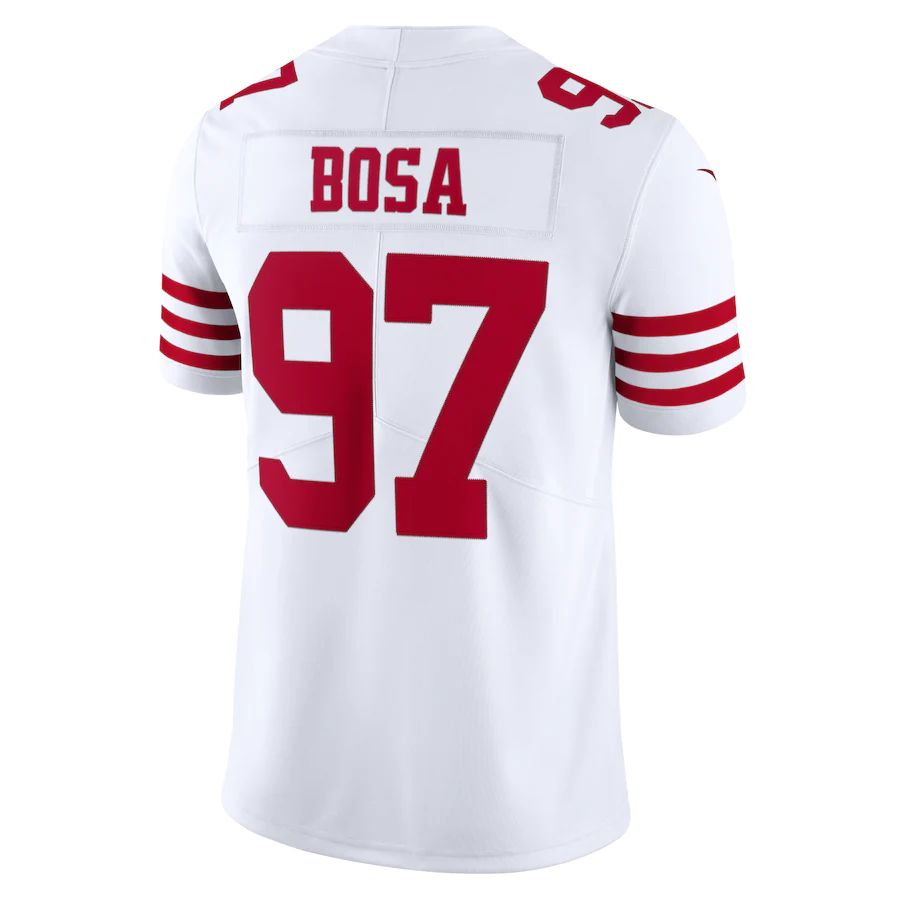 SF.49ers  #97 Nick Bosa New White Stitched American Football Jerseys 2022 - Main View
