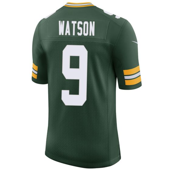 GB.Packers #9 Christian Watson Green Home Limited Stitched American Football Jerseys - Main View
