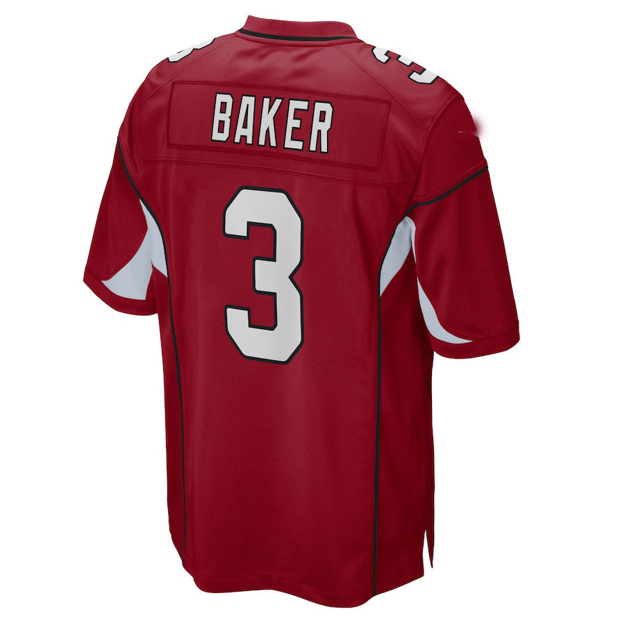 A.Cardinals #3 Budda Baker Cardinal Game Jersey Stitched American Football Jerseys - Main View