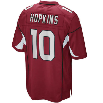 A.Cardinals #10 DeAndre Hopkins Cardinal Player Game Jersey Stitched American Football Jerseys - Main View