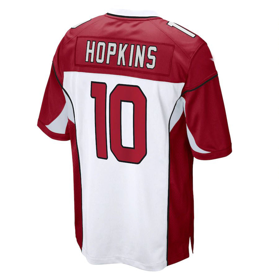 A.Cardinals #10 DeAndre Hopkins White Game Jersey Stitched American Football Jerseys - Main View