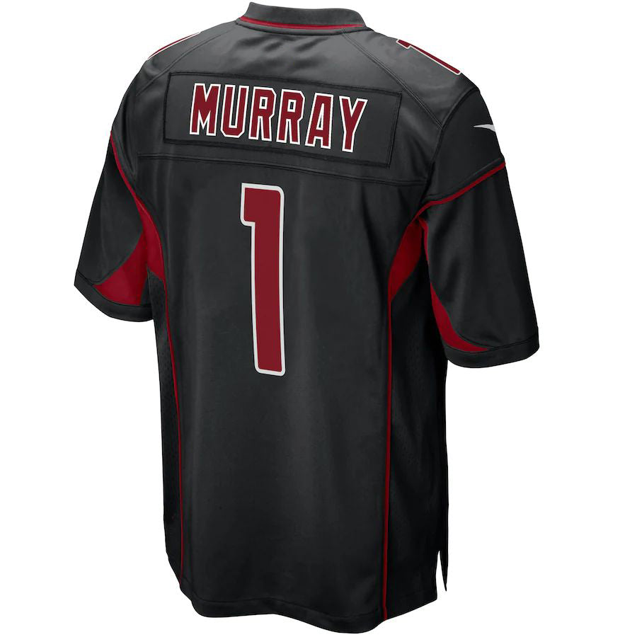 A.Cardinals #1 Kyler Murray Black 2nd Alternate Game Jersey Stitched American Football Jerseys - Main View