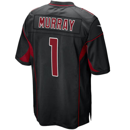 A.Cardinals #1 Kyler Murray Black 2nd Alternate Game Jersey Stitched American Football Jerseys - Main View