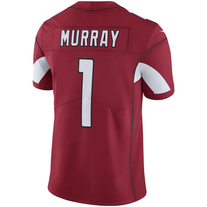 A.Cardinals #1 Kyler Murray Cardinal Vapor Limited Jersey Stitched American Football Jerseys - Main View