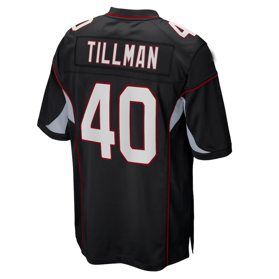 A.Cardinals #40 Pat Tillman  Black Retired Player Alternate Game Jersey Stitched American Football Jerseys - Main View