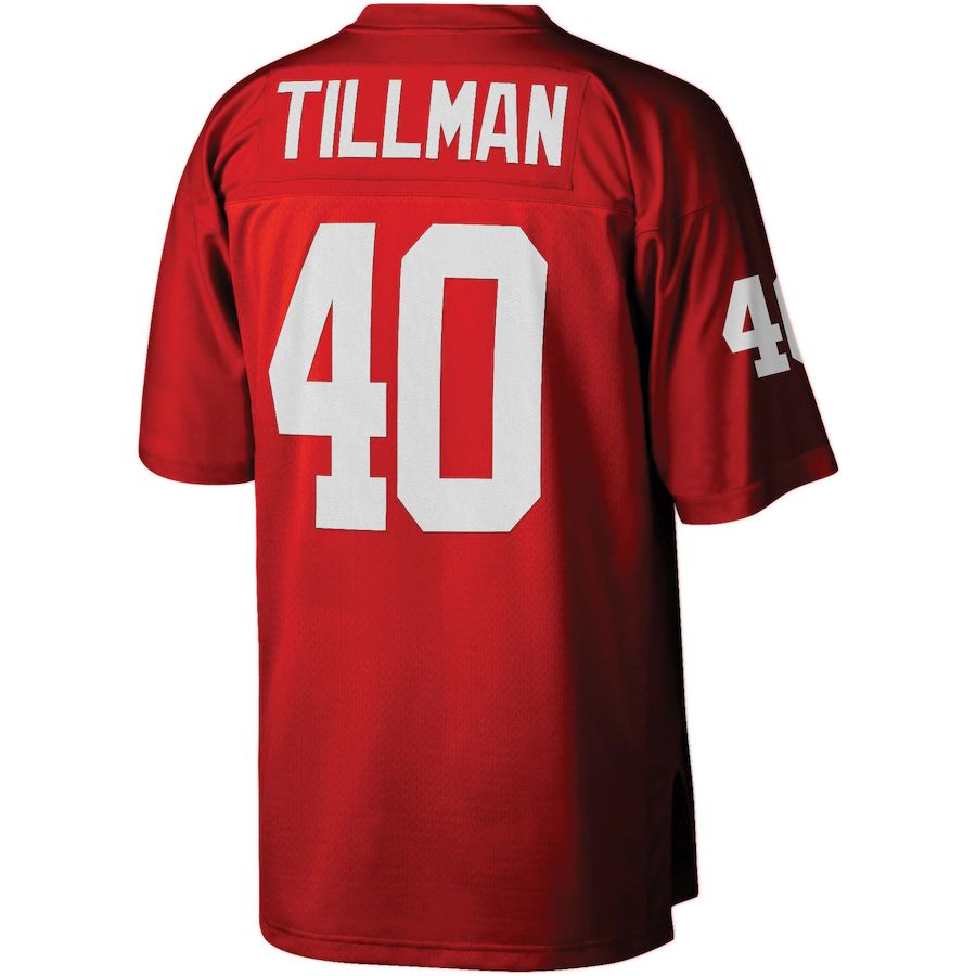 A.Cardinals #40 Pat Tillman Mitchell & Ness Cardinal Legacy Replica Jersey Stitched American Football Jerseys - Main View