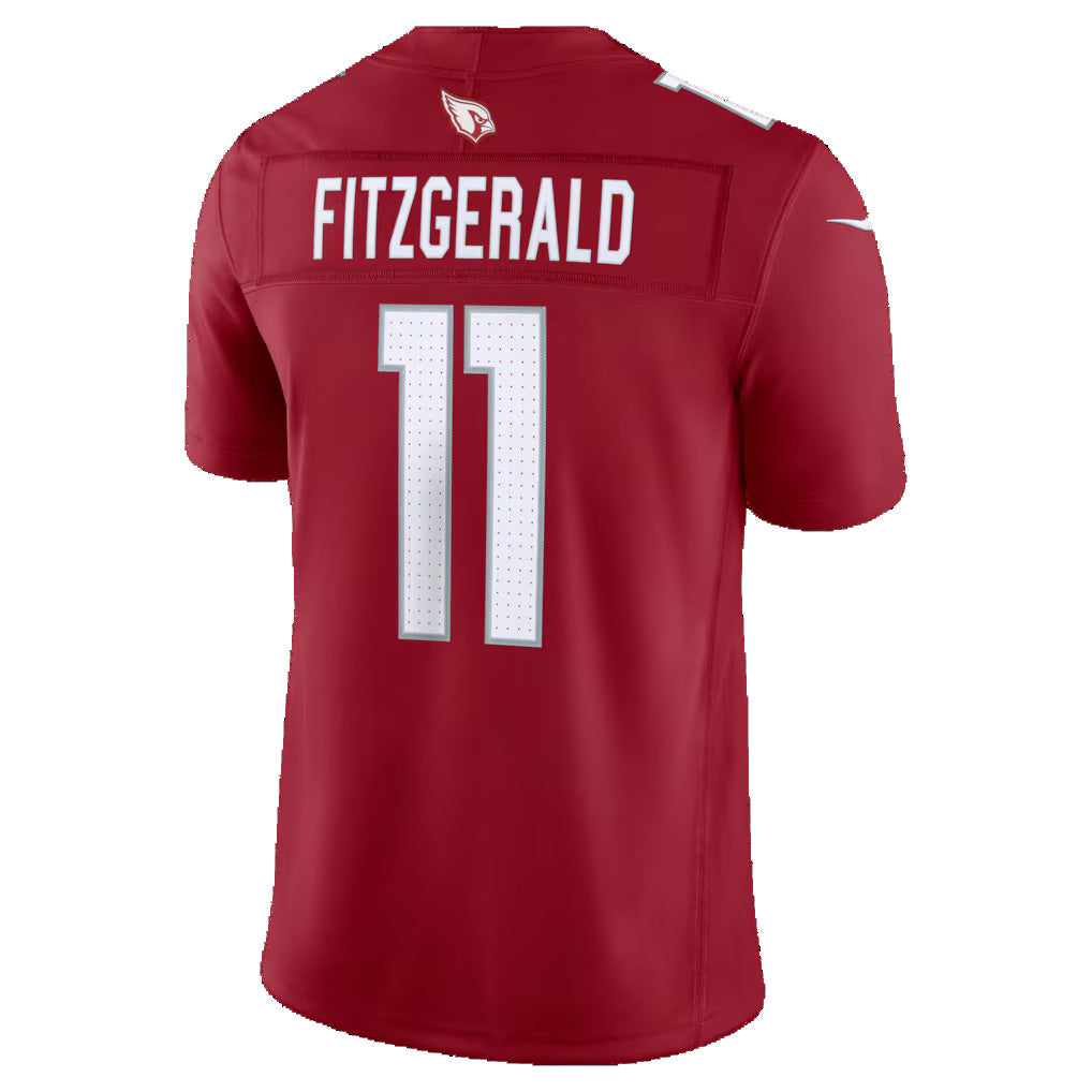 A.Cardinals #11 Larry Fitzgerald Cardinal Vapor F.U.S.E. Stitched Retired Limited Football Jersey - Main View