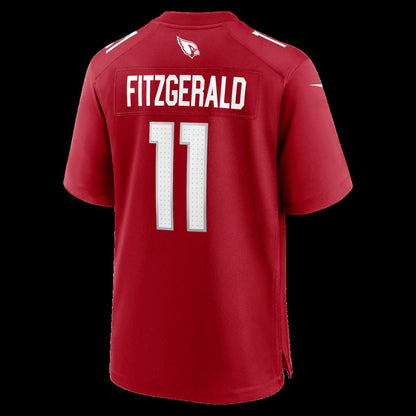A.Cardinals #11 Larry Fitzgerald Cardinal Team Retired Game Stitched American Football Jerseys - Main View