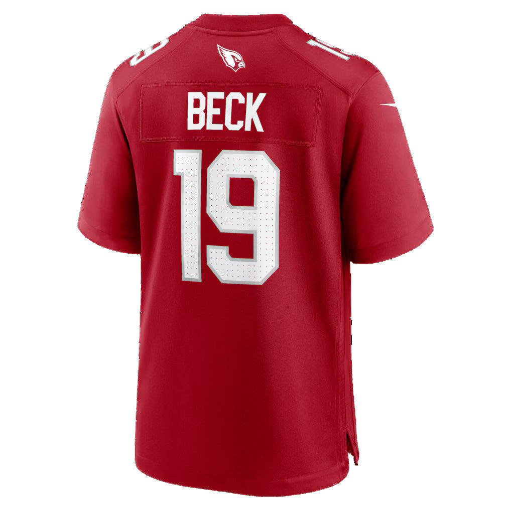 A.Cardinals #19 Carson Beck Cardinal Game Stitched American Football Jerseys - Main View