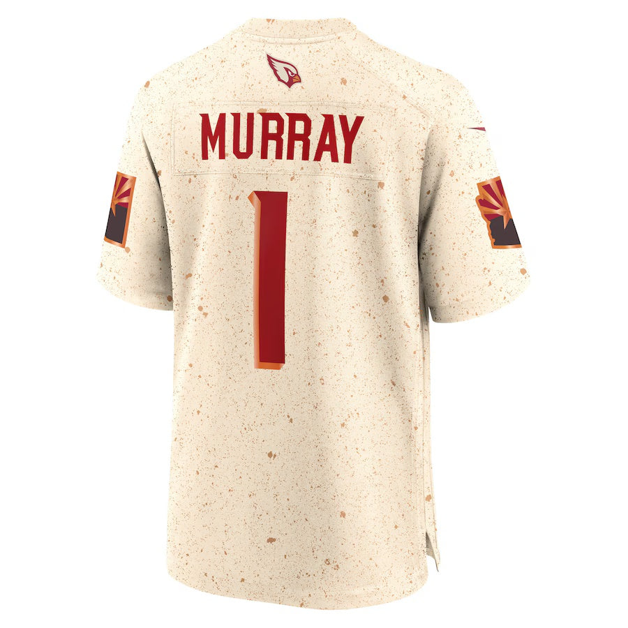 A.Cardinals #1 Kyler Murray 2025 Rivalries Collection Game Jersey - Natural Stitched American Football Jerseys - Main View
