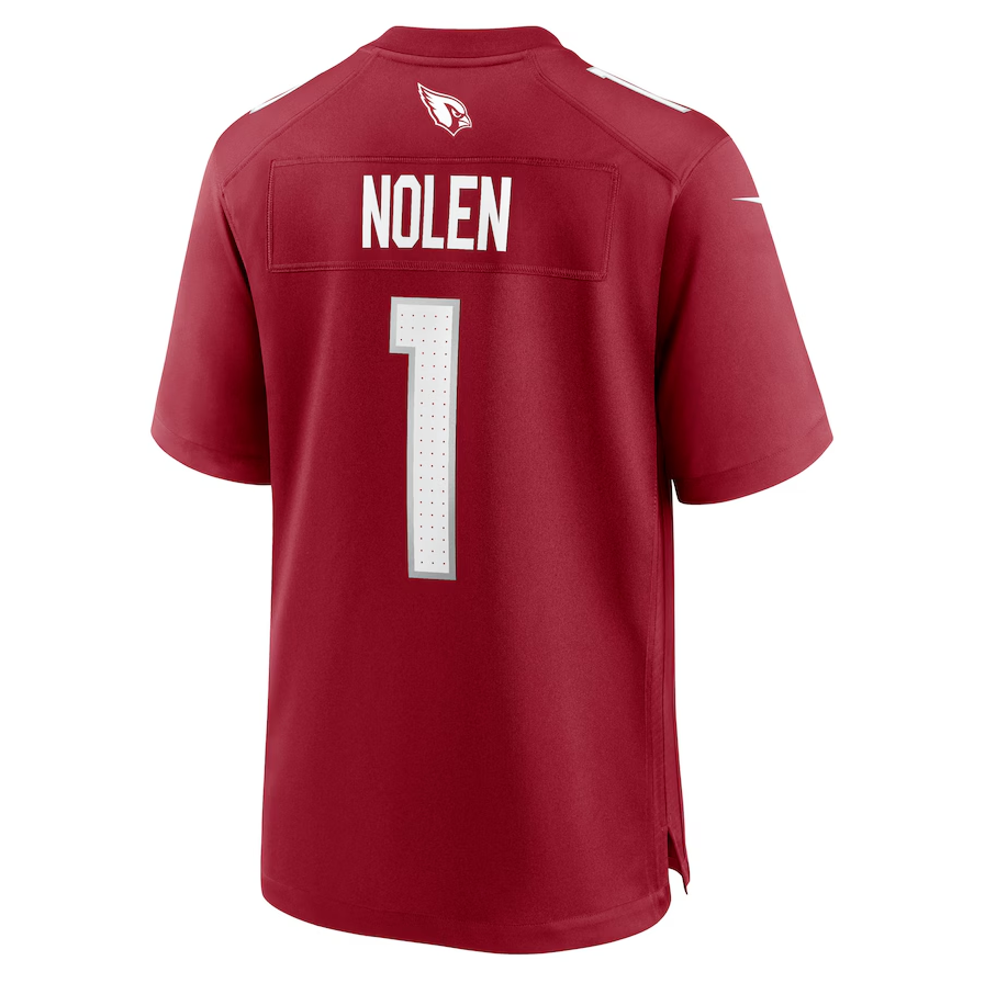 A.Cardinals #1 Walter Nolen Cardinal 2025 Draft First Round Pick Game Stitched American Football Jerseys - Main View