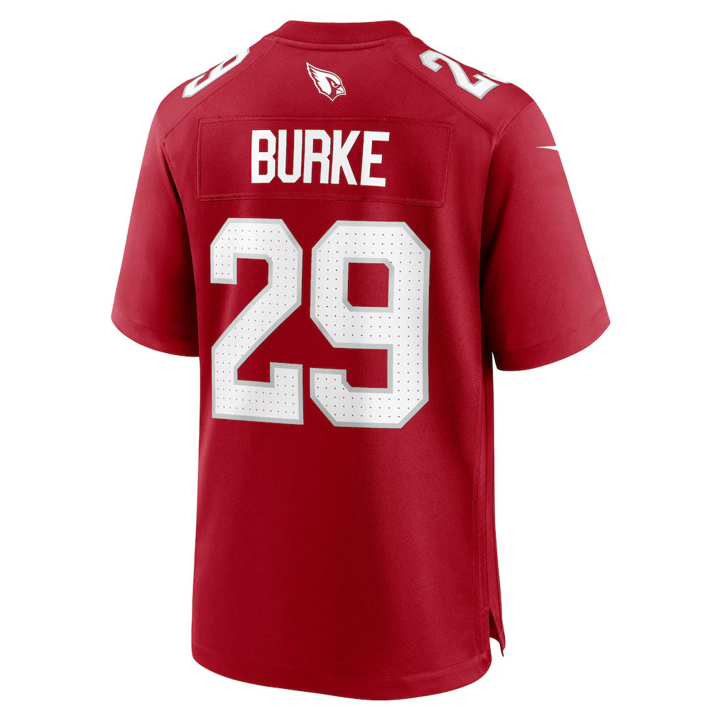 A.Cardinals #29 Denzel Burke Cardinal Team Game Jersey Stitched American Football Jerseys - Main View