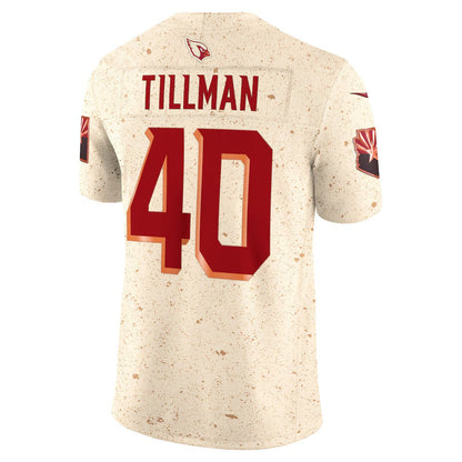 A.Cardinals #40 Pat Tillman 2025 Rivalries Collection Retired Player Limited Jersey - Natural Stitched American Football Jerseys - Main View