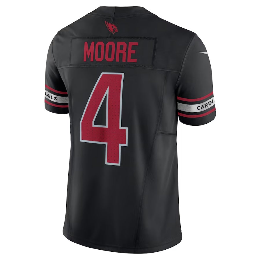 A.Cardinals #4 Rondale Moore Black Vapor F.U.S.E. Limited Stitched American Football Jerseys - Main View