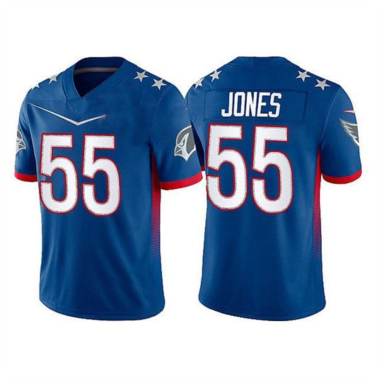 A.Cardinals #55 Chandler Jones 2022 Royal Pro Bowl Stitched Jersey American Football Jerseys - Main View