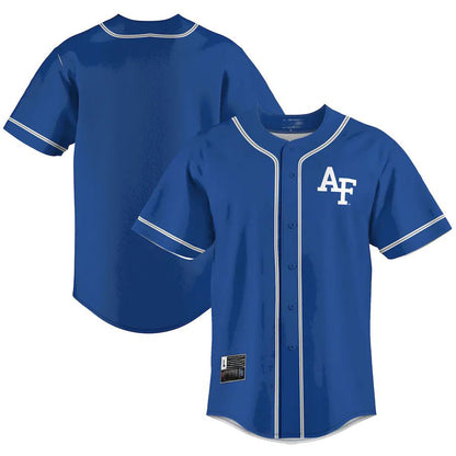 AF.Falcons Baseball Jersey Royal Stitched American College Jerseys - Main View