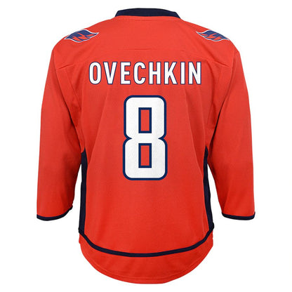 W.Capitals #8 Alex Ovechkin Infant Replica Player Jersey Red Stitched American Hockey Jerseys - Main View