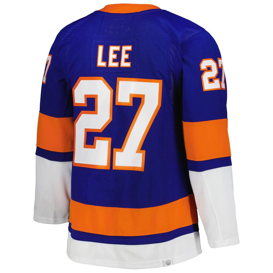 NY.Islanders #27 Anders Lee Captain Patch Primegreen Authentic Pro Home Player Jersey Royal Stitched American Hockey Jerseys - Main View