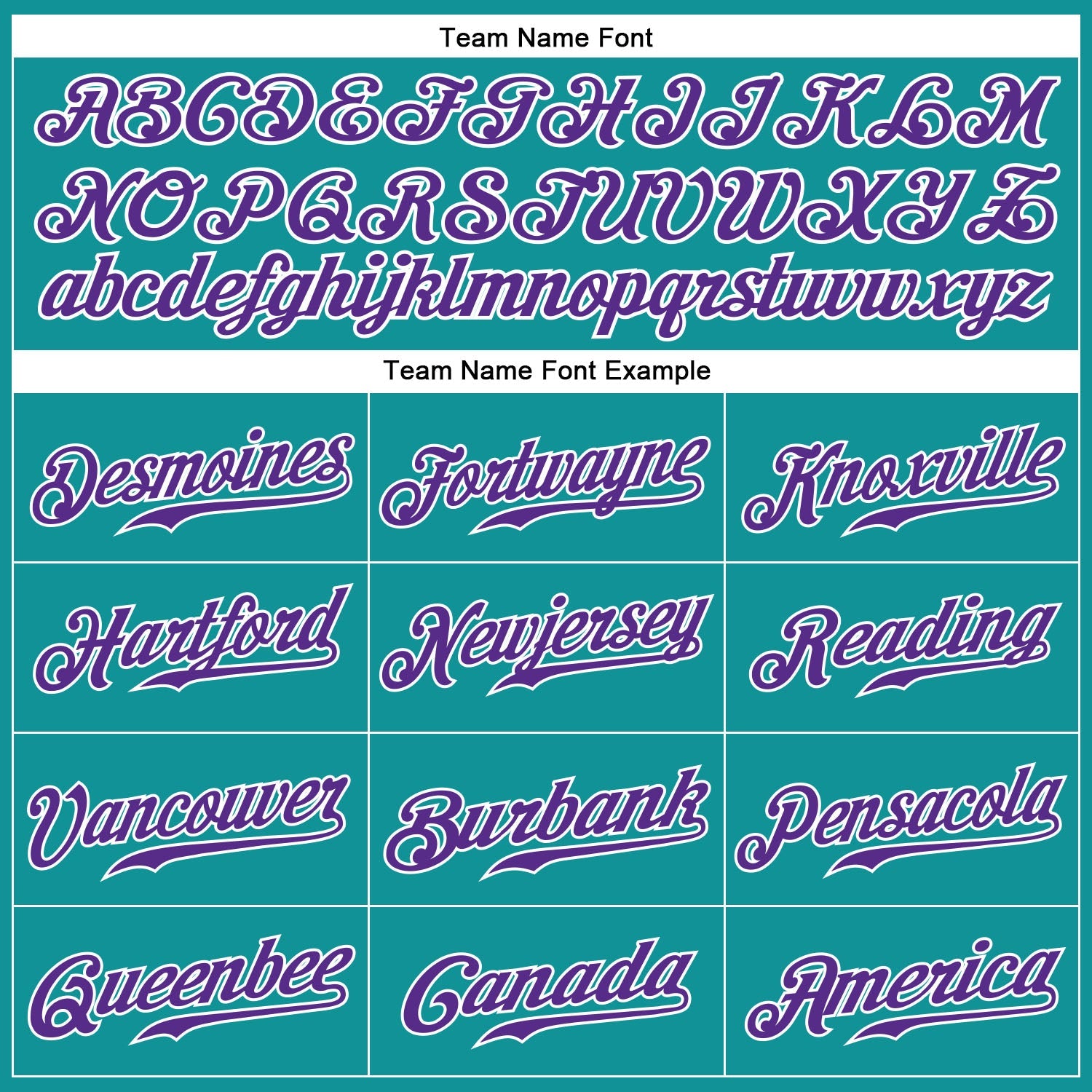 Custom Teal White Pinstripe Purple-White Authentic Baseball Jersey view 4