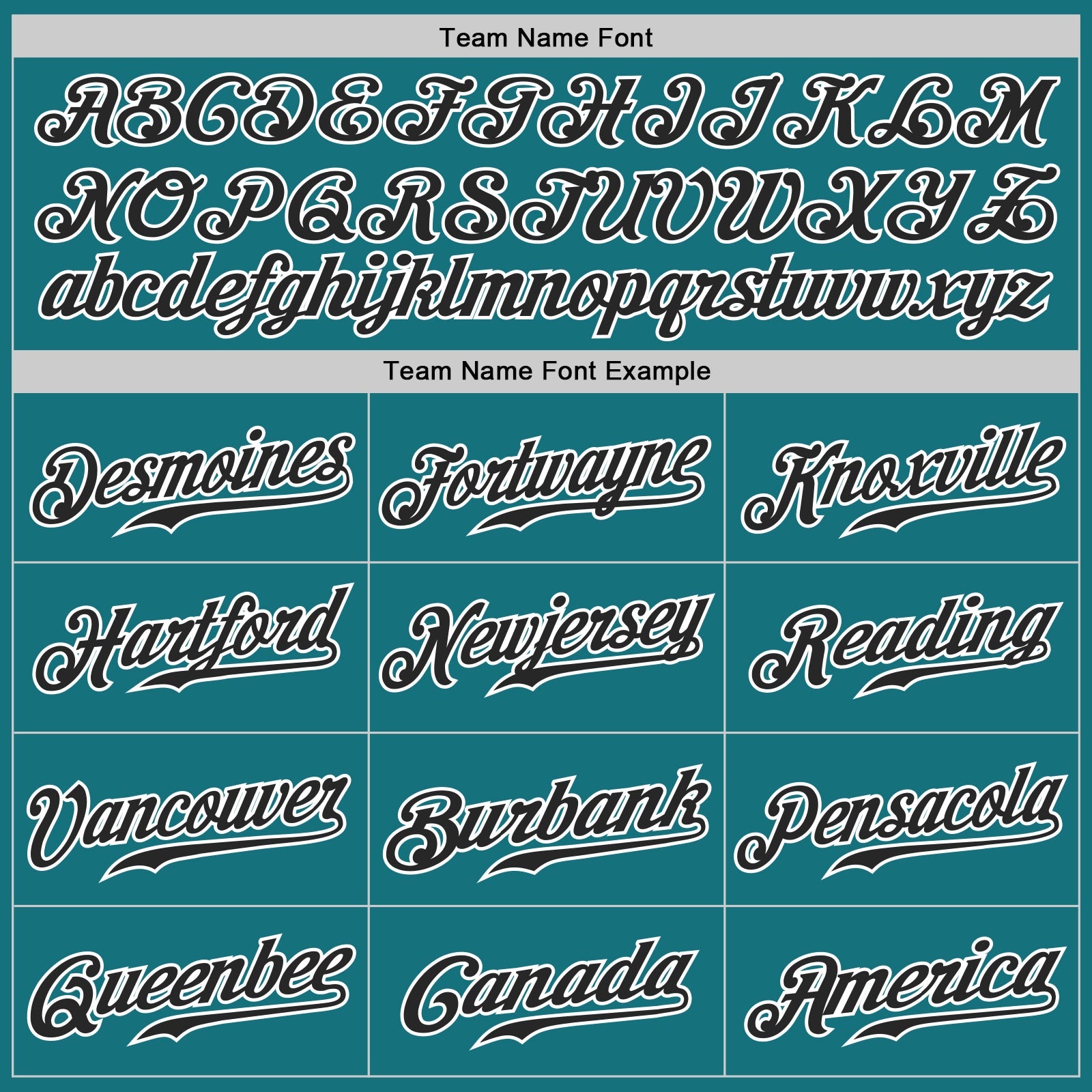 Custom Teal Black Pinstripe Black-White Authentic Baseball Jersey view 6